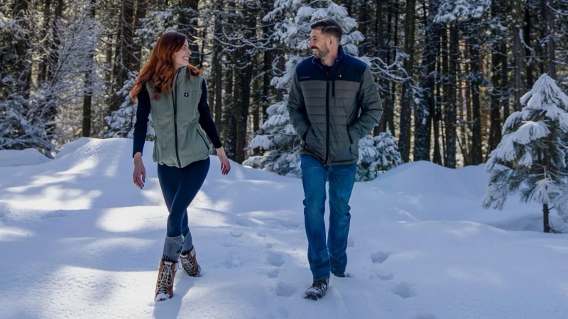 Uppvärmda kläder Uppvärmda kläder