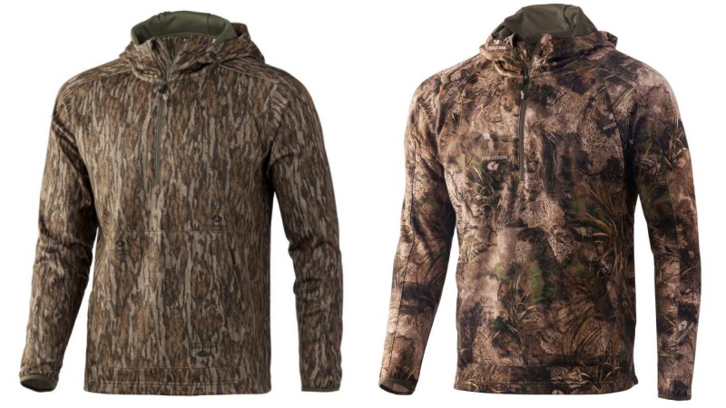 Felpe con cappuccio da caccia agli uccelli acquatici mimetici traspiranti