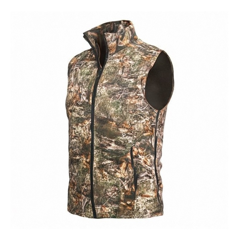 Изготовленный на заказ зимний охотничий жилет с подогревом на батарейках