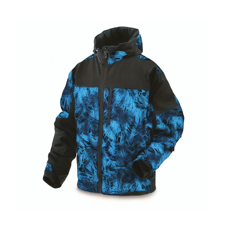 Fishing Camping Camo Hard Shell Jacket