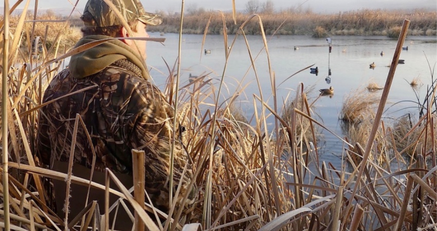 Outdoor Fleece Waterfowl Hunting Pants