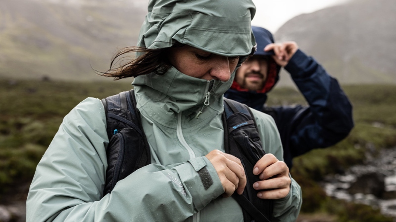 Outdoorjacken mit herausnehmbarem Futter