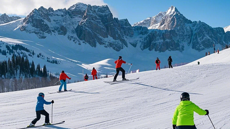 Veste de ski matelassée personnalisée
