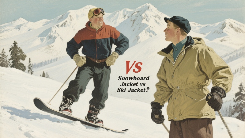 snowboard jacket vs ski jacket snowboard jacket vs ski jacket