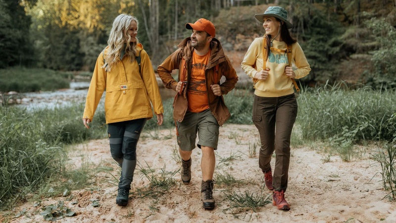 Roupa para atividades ao ar livre