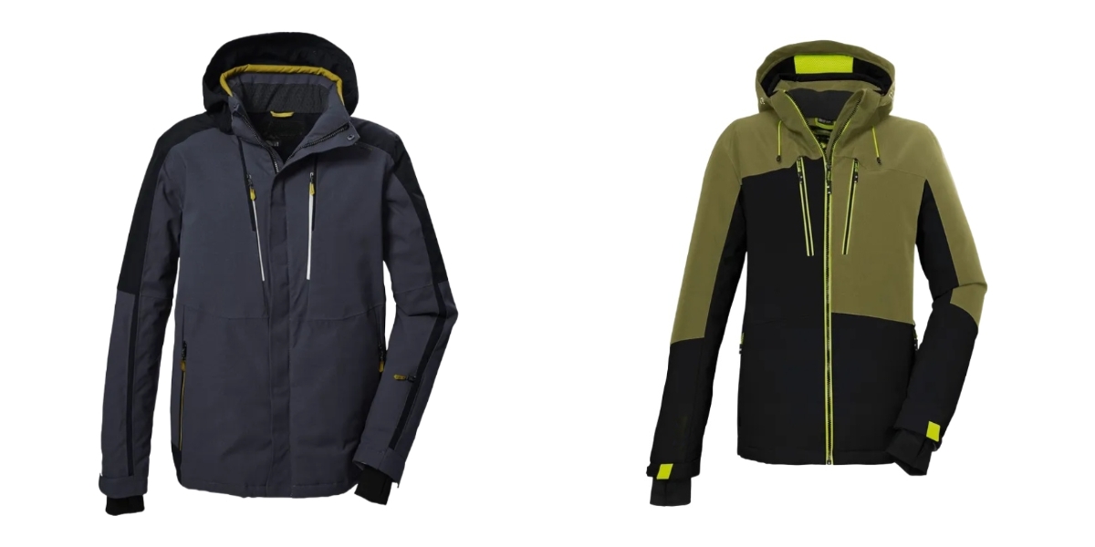 Vêtements de snowboard à coque rigide