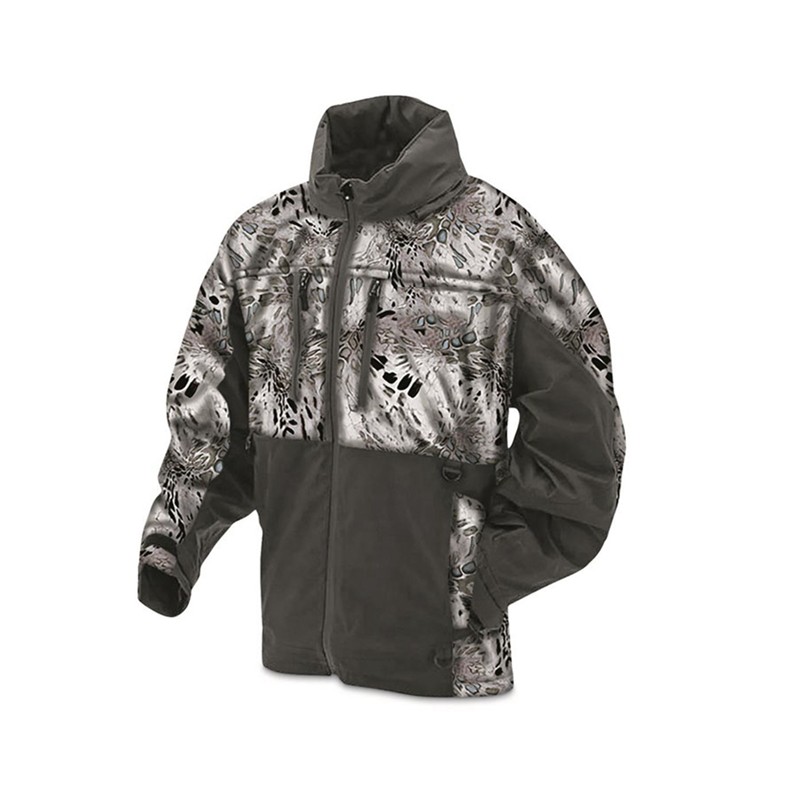 Custom Logo Fishing Camping Camo Hard Shell Jacket Factory_Manufacturer ...