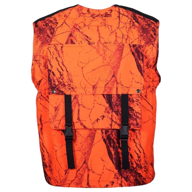 Gilet de chasse au gros gibier orange Blaze