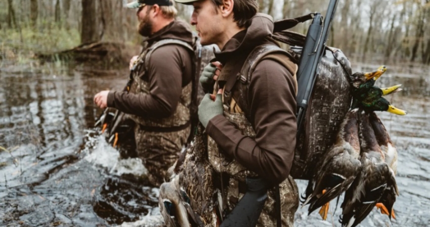 Bavoirs de chasse à la sauvagine