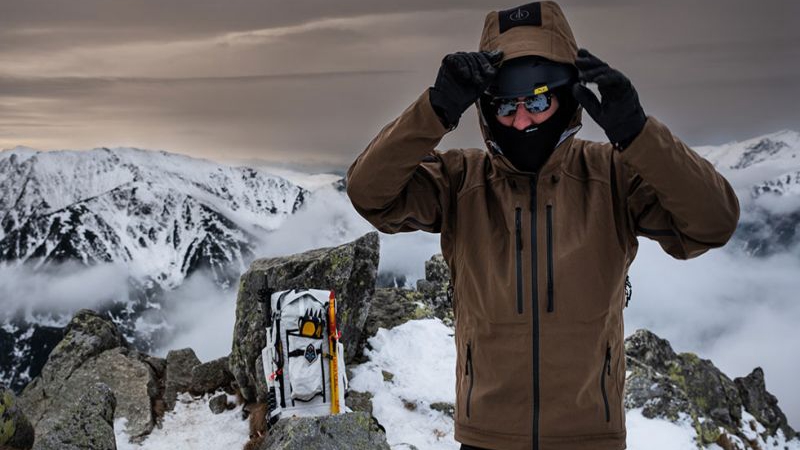 Wasserdichte winddichte Outdoor-Hardshell-Kleidung Wasserdichte winddichte Outdoor-Hardshell-Kleidung