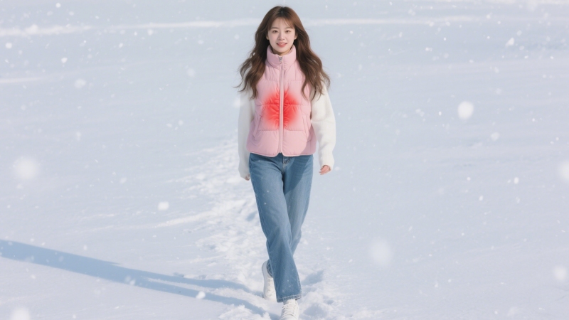 Gilet chauffant ODM pour femme Gilet chauffant ODM pour femme