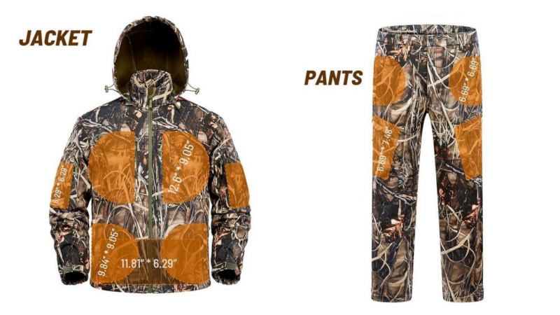 Vêtements de chasse à la sauvagine camouflage