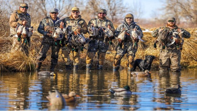 Gilet da caccia alle anatre