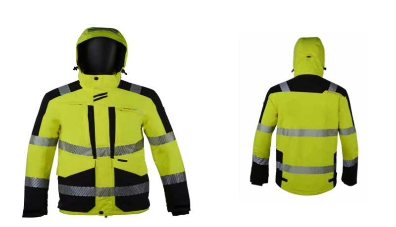 断熱裏地ヒーテッド Hi Vis ワークジャケット
