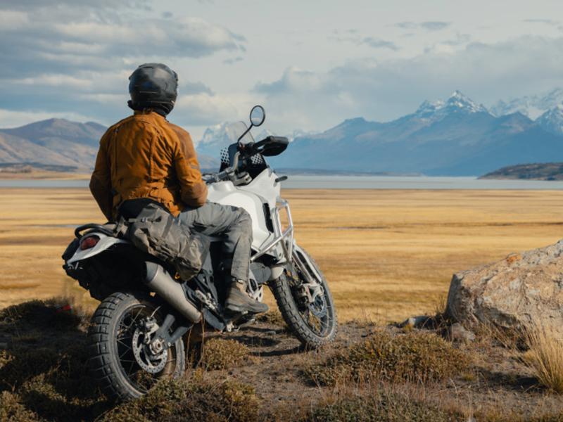 giacca da moto d'avventura