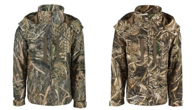 waterproof duck hunting rain jacket
