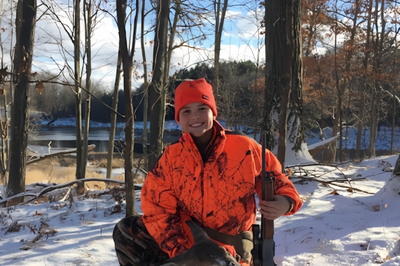 Chaqueta de caza naranja Chaqueta de caza naranja