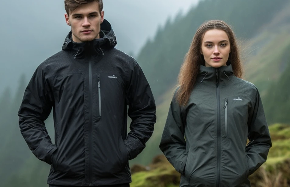 Ropa impermeable al aire libre