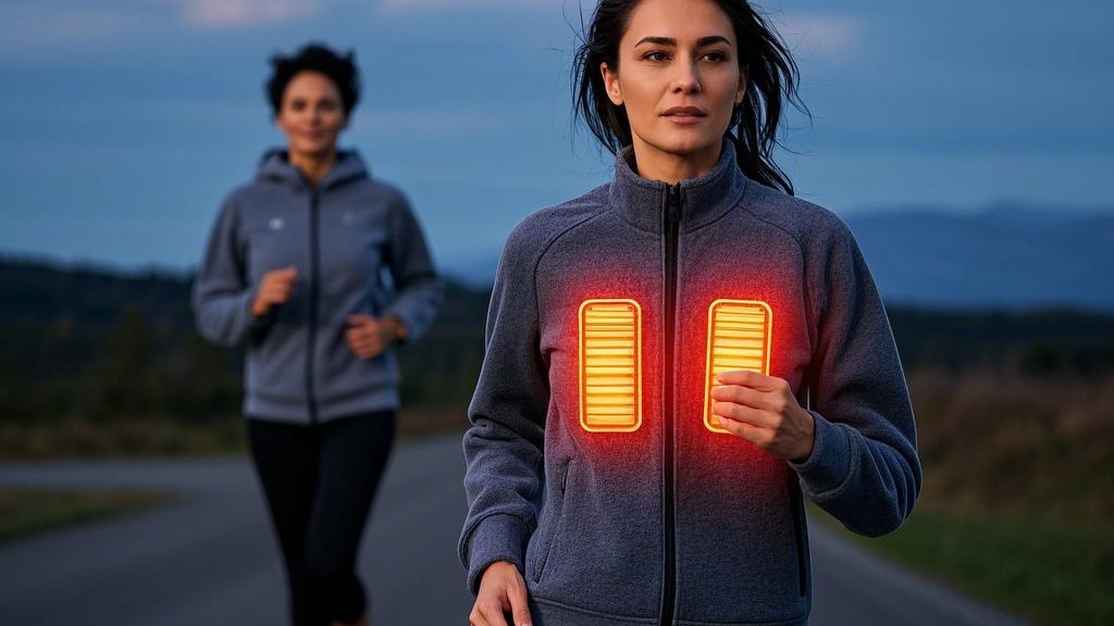 Veste en molleton chauffée des femmes Veste en molleton chauffée des femmes