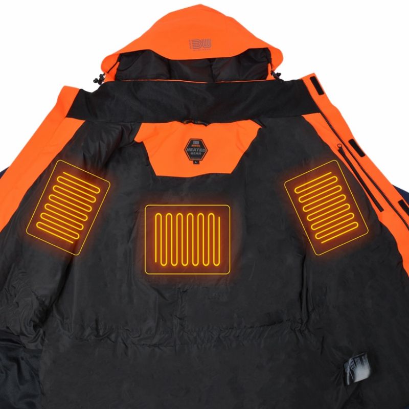 断熱裏地ヒーテッド Hi Vis ワークジャケット
