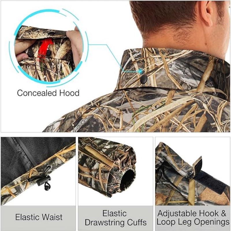 Water-Resistant Duck Waterfowl Hunting Apparel