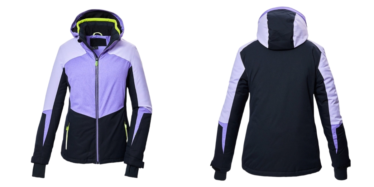 Patchwork Insulated Ski Jacket