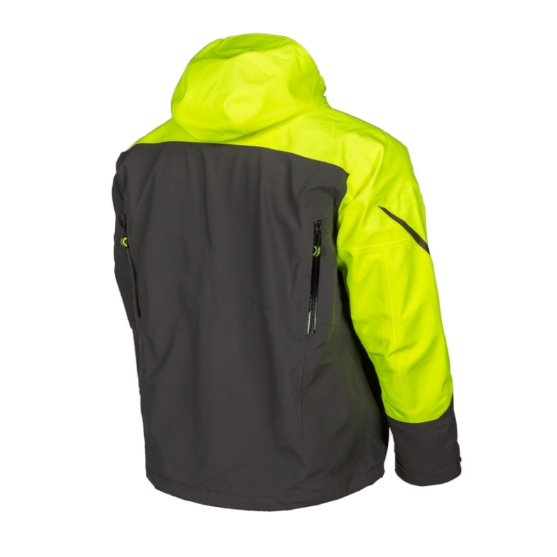 カスタマイズされた防水蛍光黄色スノーモービル ジャケット
