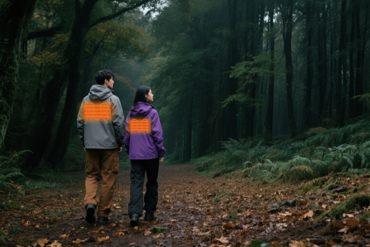 Походная куртка с подогревом Походная куртка с подогревом