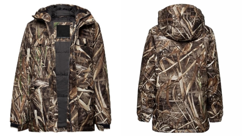 водонепроницаемая куртка с водоплавающей птицей водонепроницаемая куртка с водоплавающей птицей