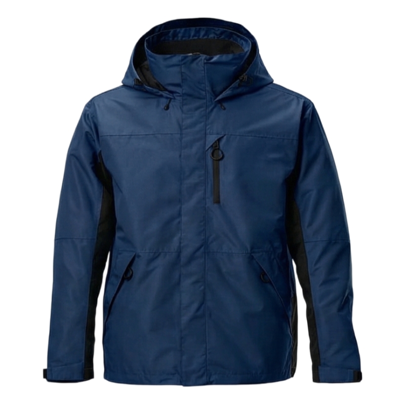 Chaqueta de pesca en mar
