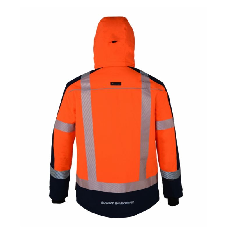 断熱裏地ヒーテッド Hi Vis ワークジャケット