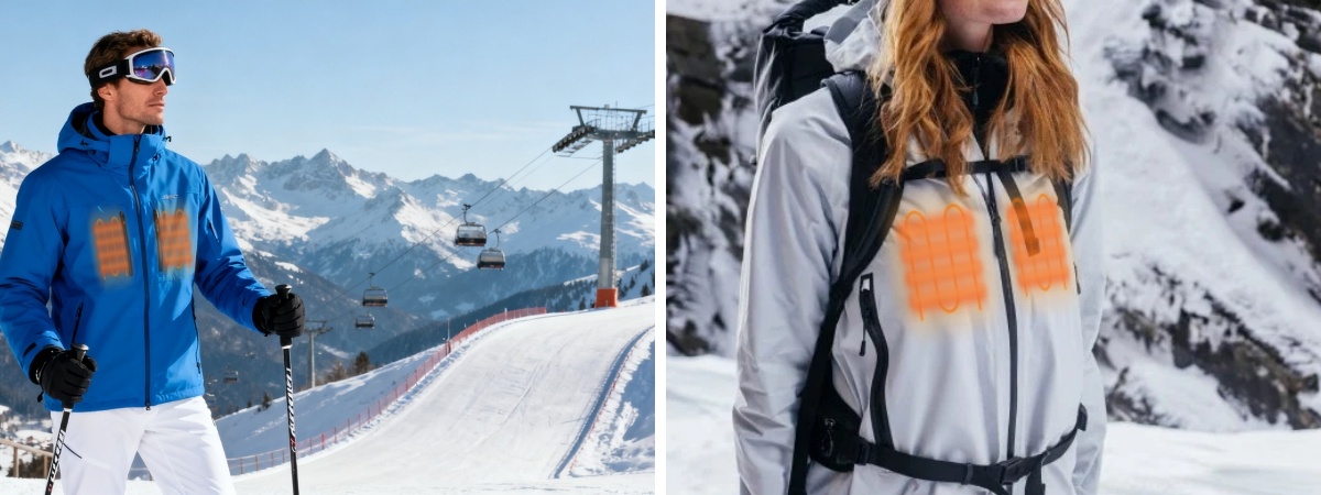 加熱された衣類 加熱された衣類