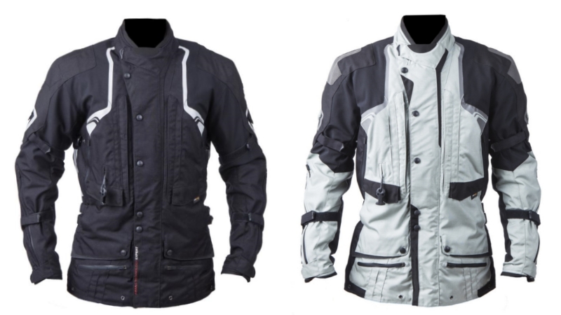 Туристическая текстильная мотокуртка с подушкой безопасности