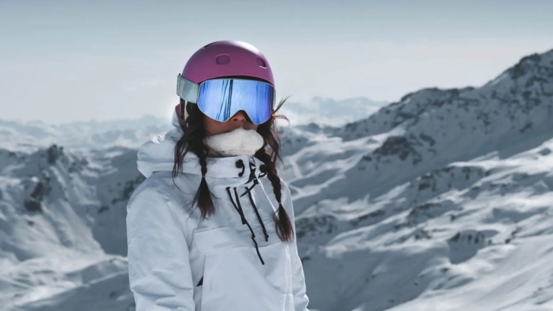 Veste de ski blanche OEM Veste de ski blanche OEM